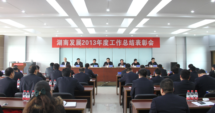 公司召开2013年度工作总结表彰会
